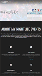 Mobile Screenshot of mynightlifeevents.com
